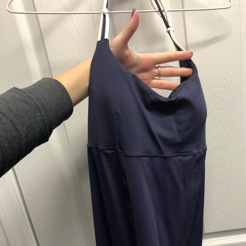 Lululemon halter top tank purple